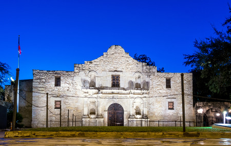 The Alamo at Twilight